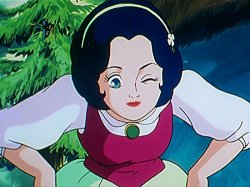 snow white winking Meme Template