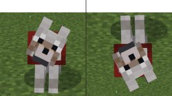 Minecraft Dog Comparison Meme Template