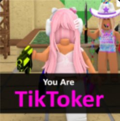 you are tiktoker 2 Meme Template