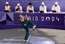 Olympic breakdance Meme Template