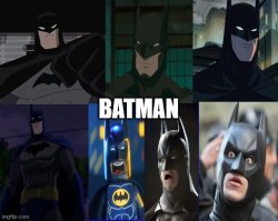 batmen Meme Template