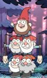 5 Gnomes In a Trenchcoat Meme Template