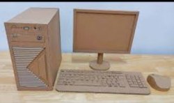 cardboard computer Meme Template