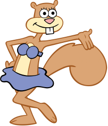 Sandy Cheeks Meme Template