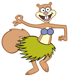 Sandy Cheeks Meme Template