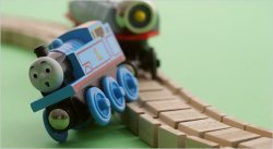 Train Running off tracks Meme Template