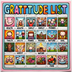 gratitude list Meme Template