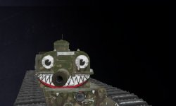 Smiling Tank Meme Template