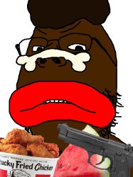 Black soyjak Meme Template