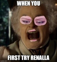 Renalla first try Meme Template