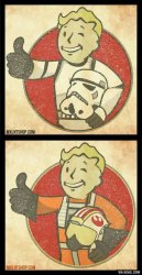 Fallout Wars Meme Template