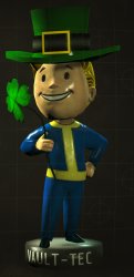 Fallou Luck Vault Boy Bobblehead Edition Meme Template