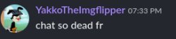 chat so dead fr Meme Template