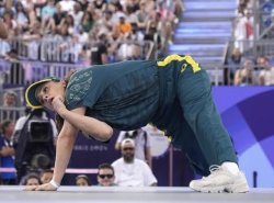 Australia Breakdancer Meme Template