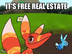 Pretztail It's Free Real Estate Meme Template