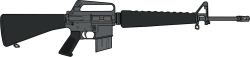 Colt M16A1 (Re-arranged ver.) Meme Template