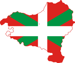 Flag map of Basque Country Meme Template