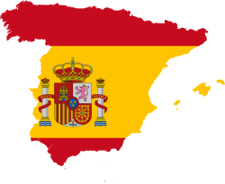 Flag map of Spain Meme Template