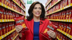 KAMALA HARRIS' STAGED DORITOS PURCHASE MEME! Meme Template