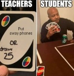 Teachers students Meme Template