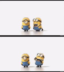 Minions Talking Meme Template