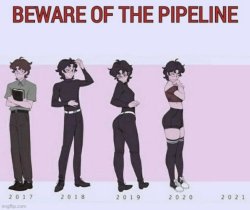 Beware of the pipeline Meme Template