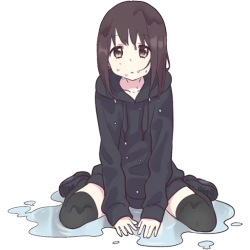 Menhera-chan water drops Meme Template