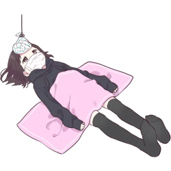 Menhera-chan sick Meme Template