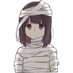 Menhera-chan mummy Meme Template