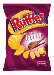 Ruffles Jamon Potato Chips from Spain Meme Template