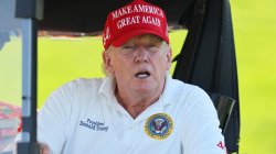 Trump in MAGA hat Meme Template