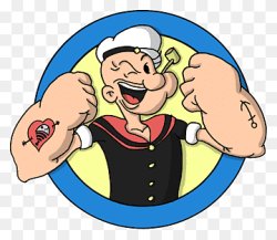 Popeye Arms Meme Template