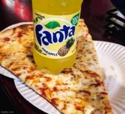 Pineapple on pizza ain’t too bad Meme Template