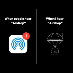 Airdrop Meme Template
