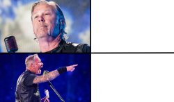 JamesHetfield-Yes-No Meme Template