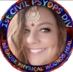 Crazy Crystal psyop lady Meme Template