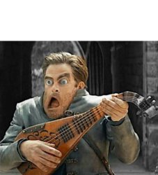 Dungeons and Dragons bard Meme Template