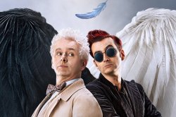 Ineffable Husbands (Good Omens) Meme Template