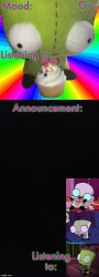 Girs super cool announcement Meme Template