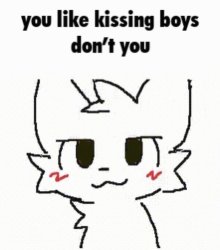 Boykisser Loves Kissing Boys Meme Template