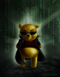 matrix pooh Meme Template