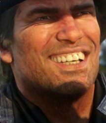 Arthur Morgan Laughing Meme Template