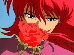 Kurama Rose Meme Template