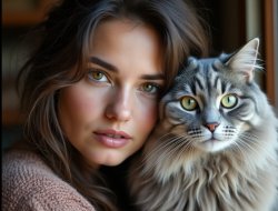 Cat lady Meme Template
