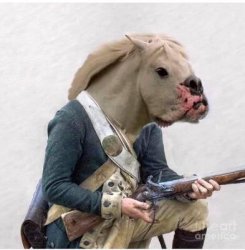 Dog faced Pony Soldier Meme Template