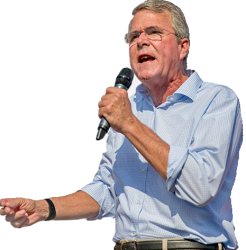 Jeb Bush speaking Meme Template