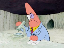 Patrick Scientist Meme Template