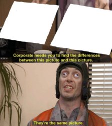 Crosseyed Steve Buscemi The Same Picture Meme Template