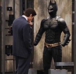 Batman looking a suit Meme Template