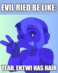 evil ried be like Meme Template